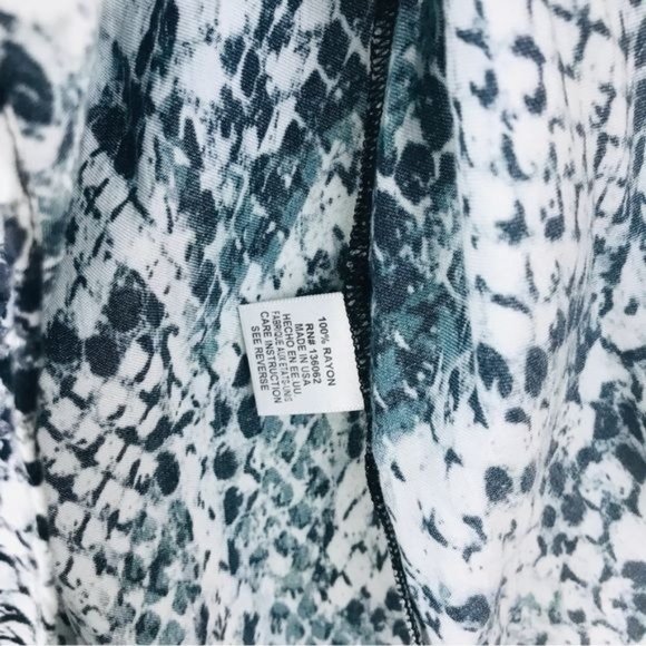 LAVENDER BROWN Snake Print Racerback Camisole Size Large - Picture 5 of 6